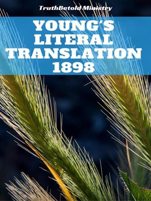 cover image of Young's Literal Translation 1898